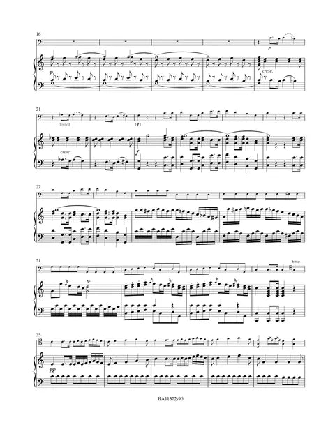 ミスリヴェチェク：チェロ協奏曲 ハ長調