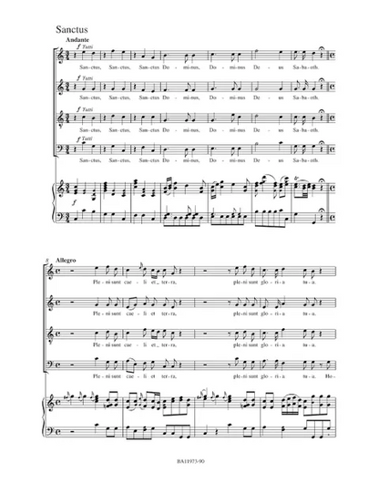 モーツァルト：ミサ曲 ハ長調 K.220（196b）「雀のミサ」